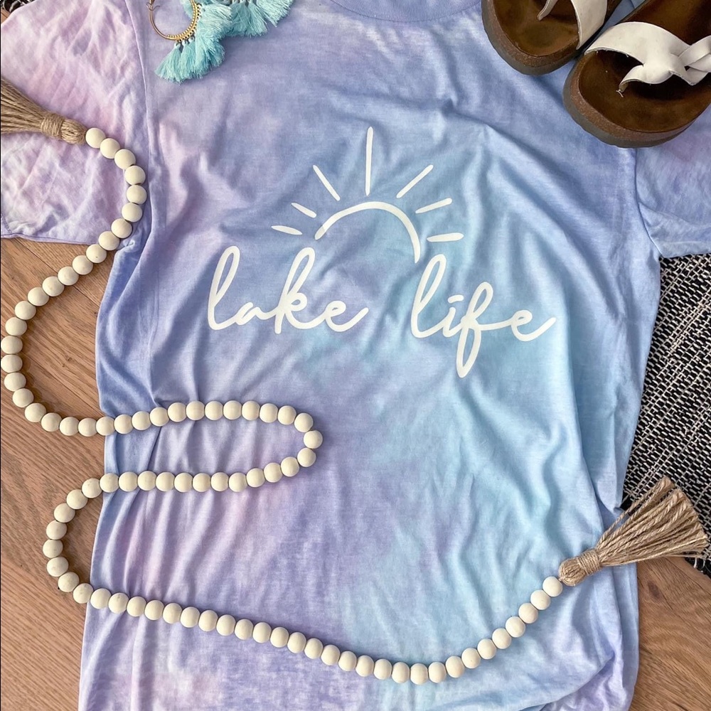 Lake Life Burnt Out Tee